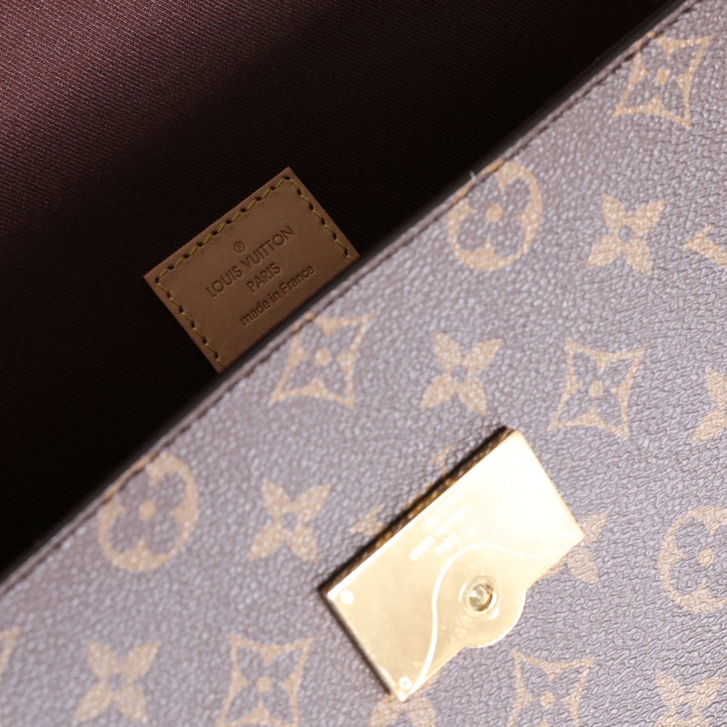 Louis Vuitton Louis Vuitton Brown Monogram Canvas Cluny MM