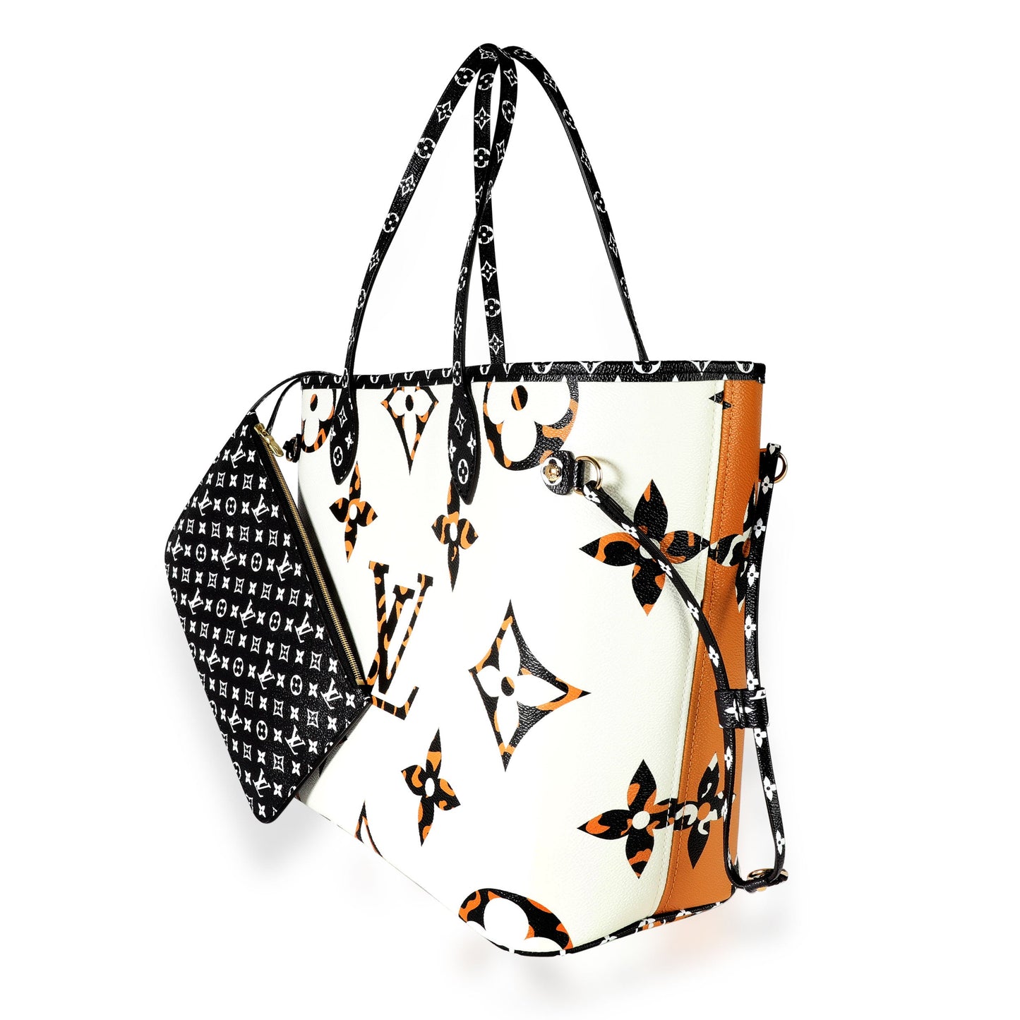 Louis Vuitton Louis Vuitton Limited Edition Ivory Monogram Giant Jungle Canvas Neverfull MM