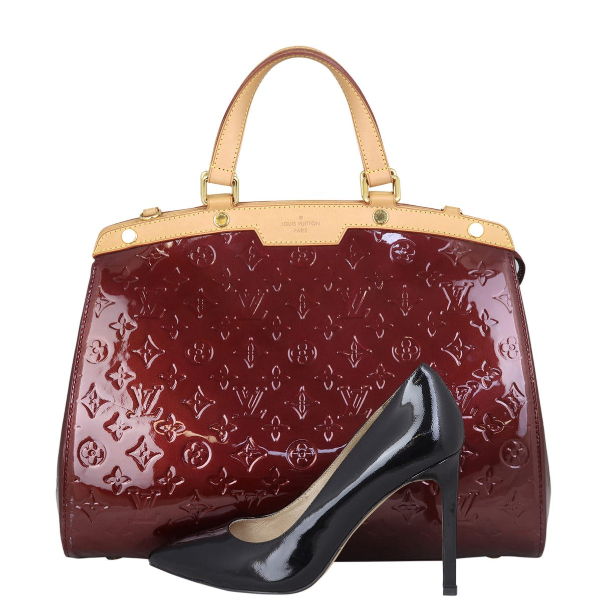 Louis Vuitton Brea GM Monogram Vernis