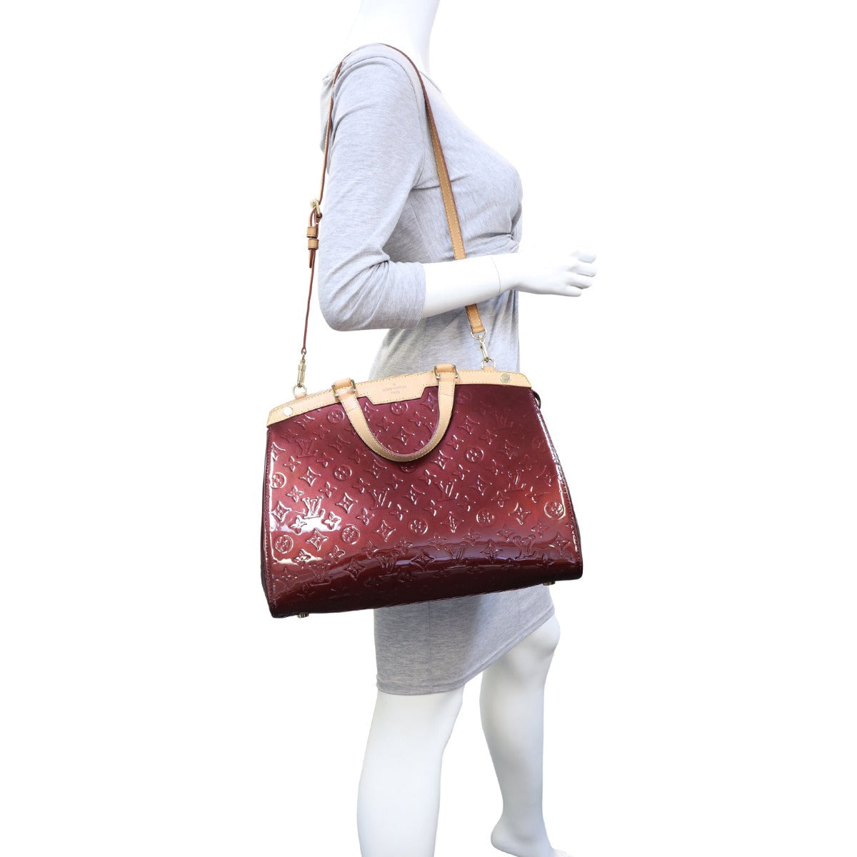 Louis Vuitton Brea GM Monogram Vernis