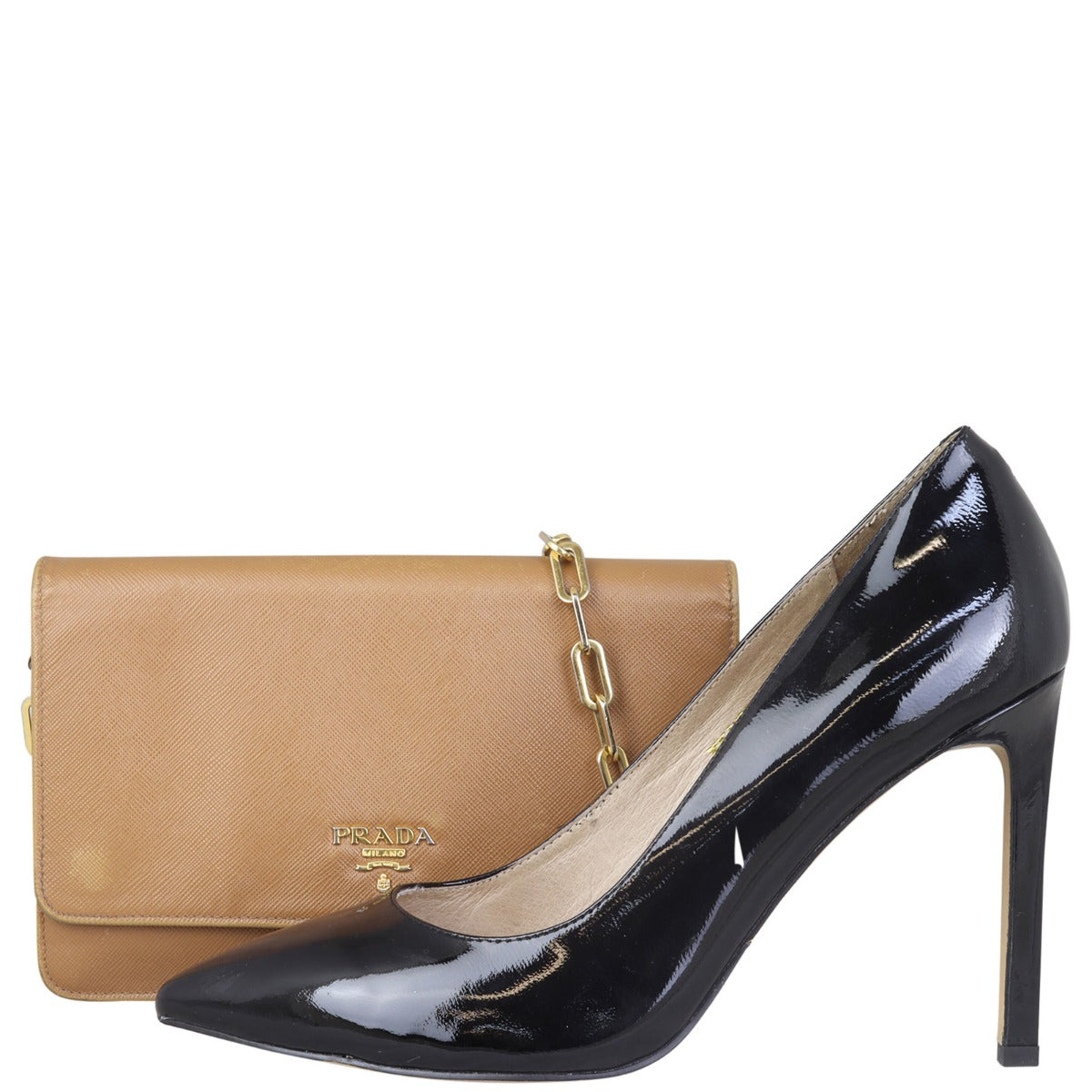 Prada Saffiano Flap Crossbody
