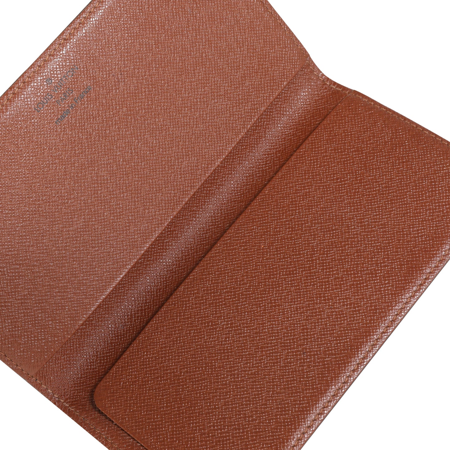 Louis Vuitton Louis Vuitton Monogram Canvas Checkbook Cover