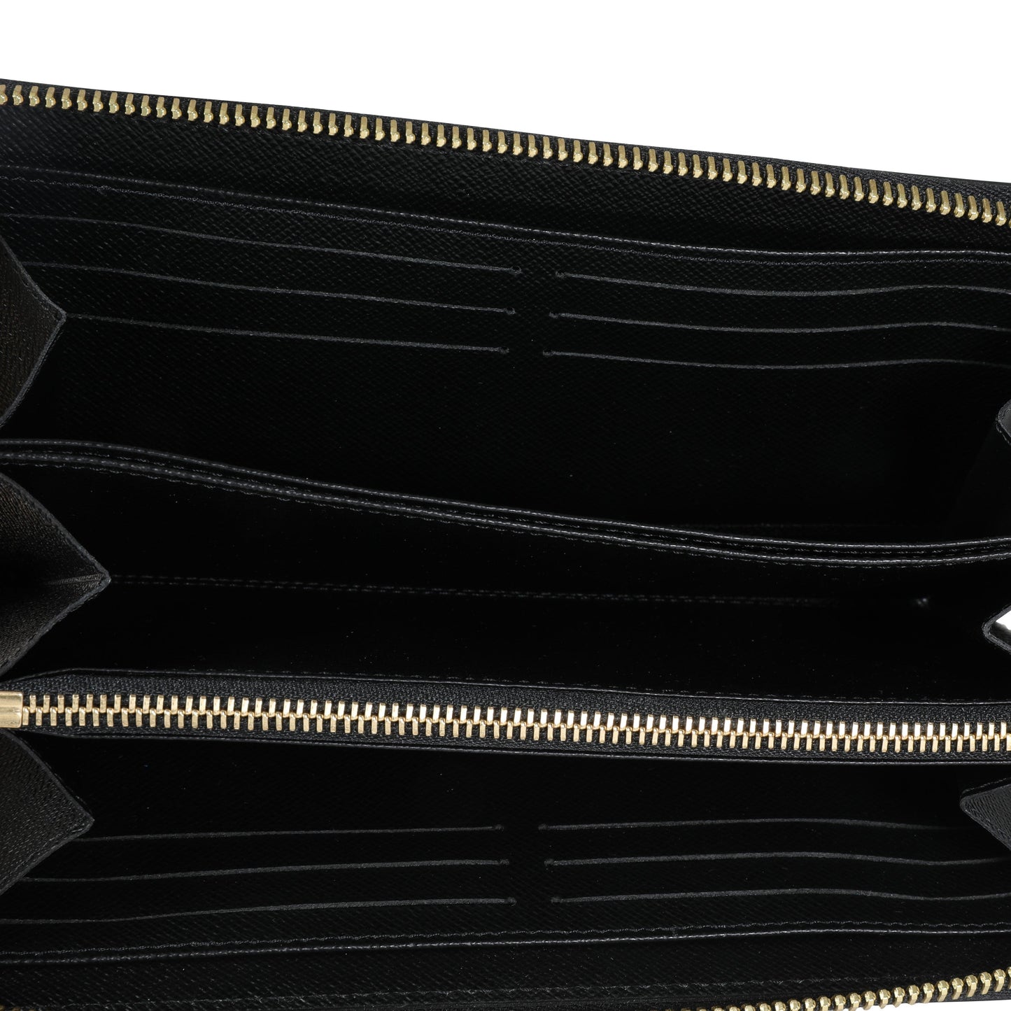 Louis Vuitton Louis Vuitton Black Epi Leather Zippy Wallet