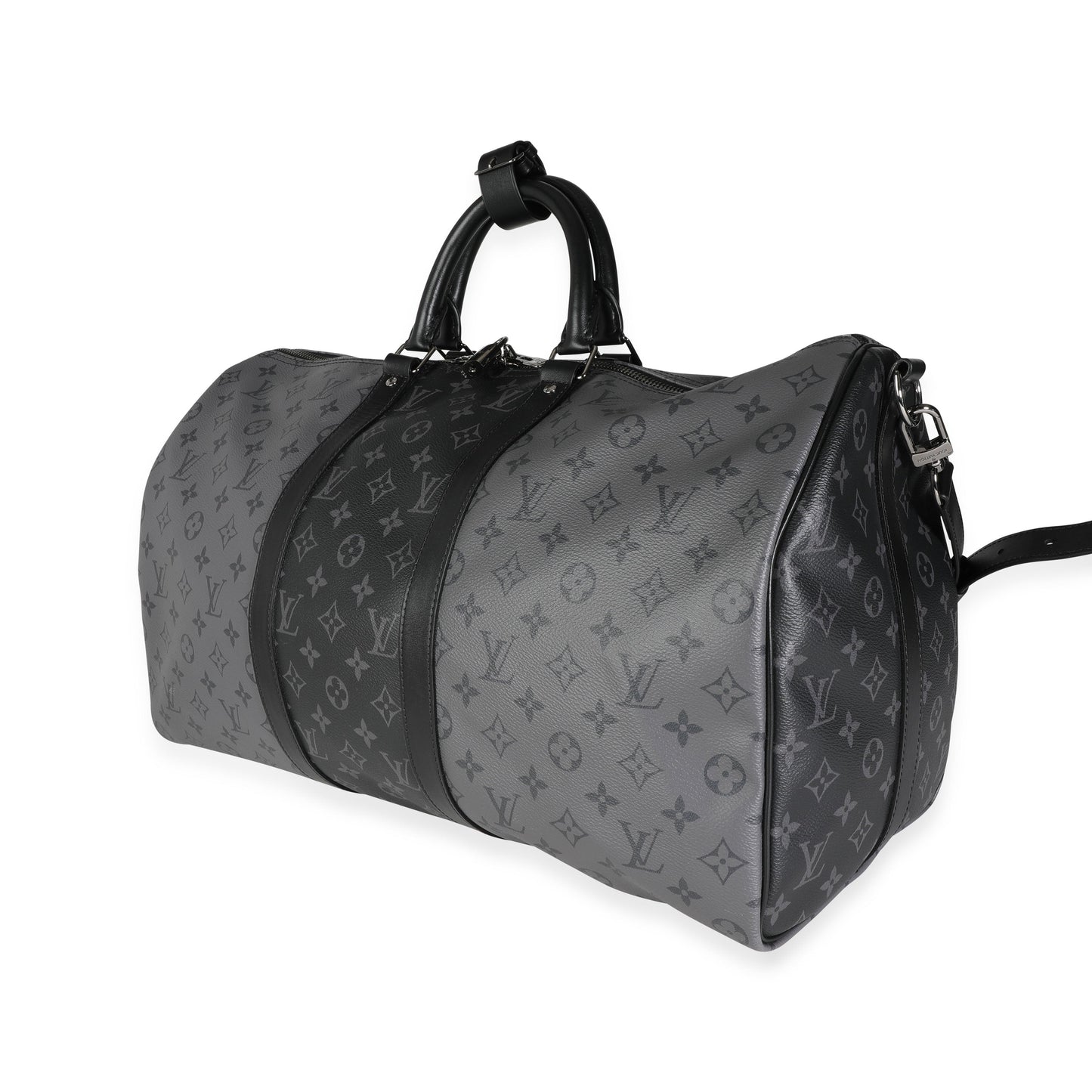 Louis Vuitton Louis Vuitton Reverse Monogram Eclipse Canvas Keepall Bandoulière 50