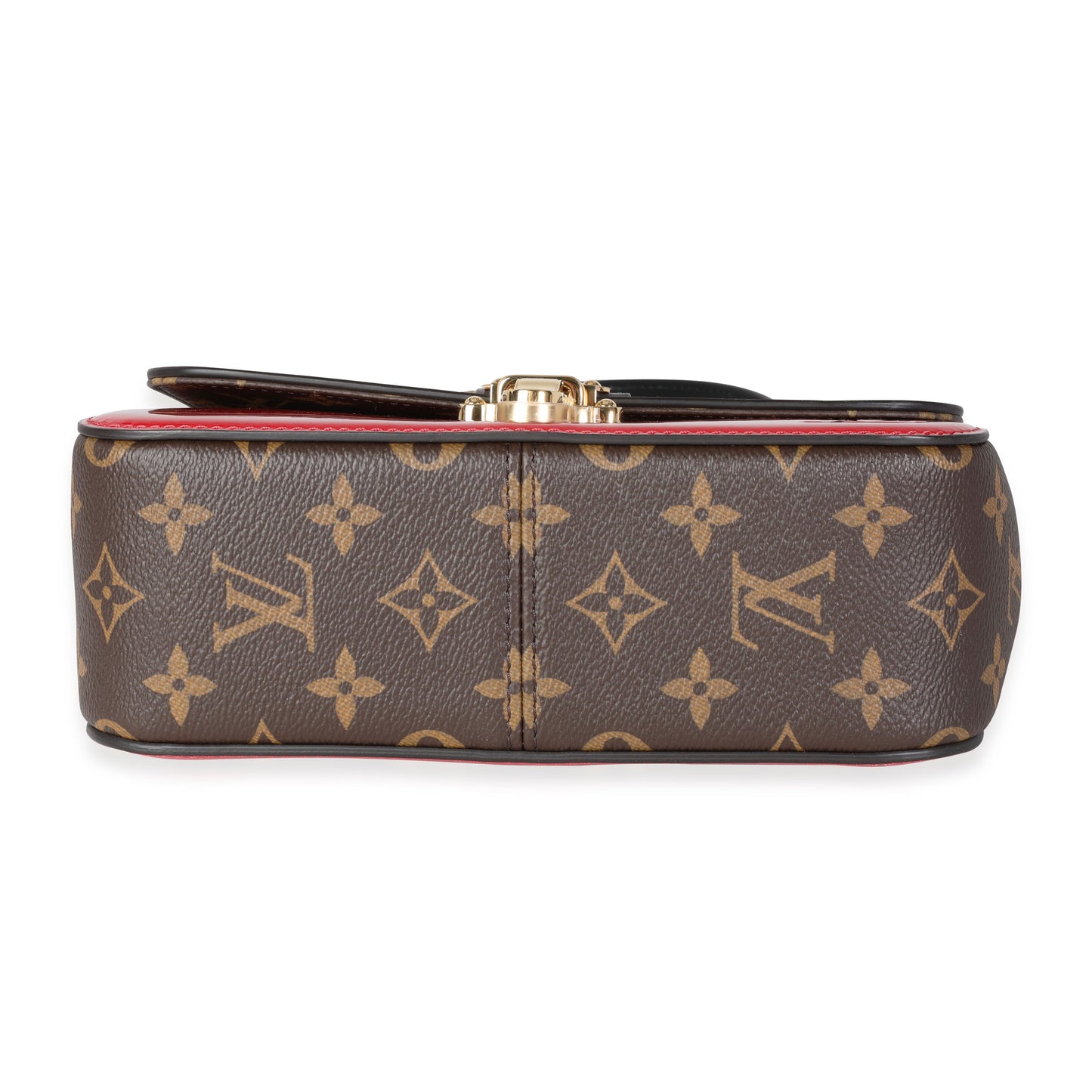 Louis Vuitton Louis Vuitton Scarlet Vernis & Monogram Canvas Cherrywood BB