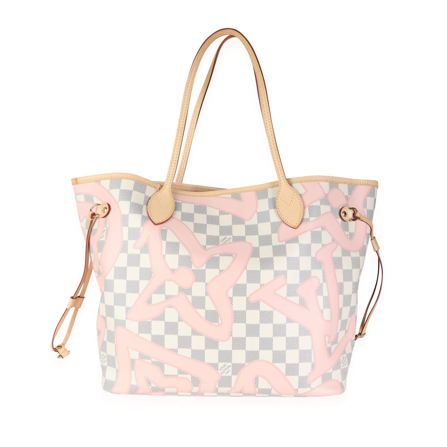 Louis Vuitton Louis Vuitton Damier Azur Tahitienne Neverfull MM