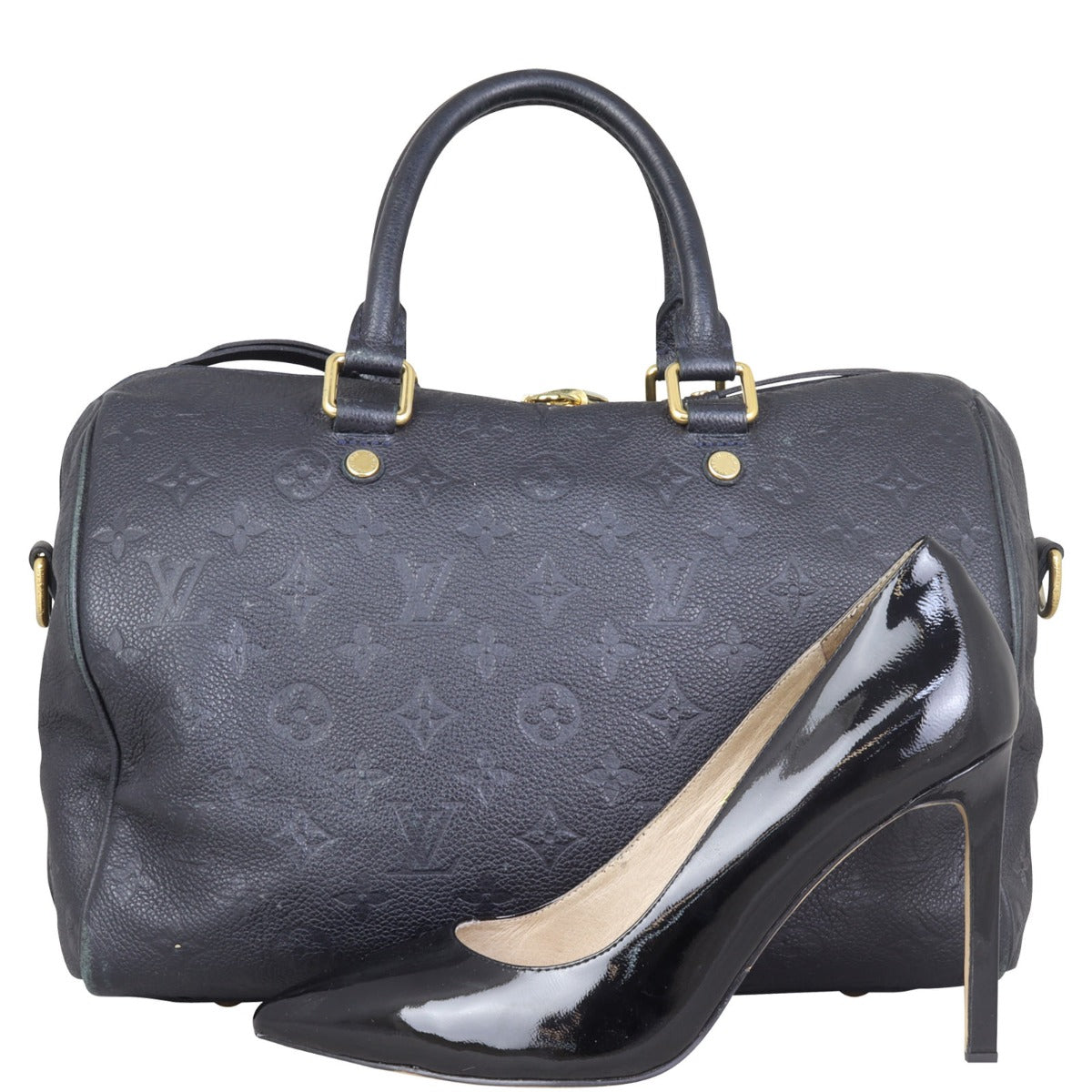 Louis Vuitton Speedy 25 Bandouliere Monogram Empreinte
