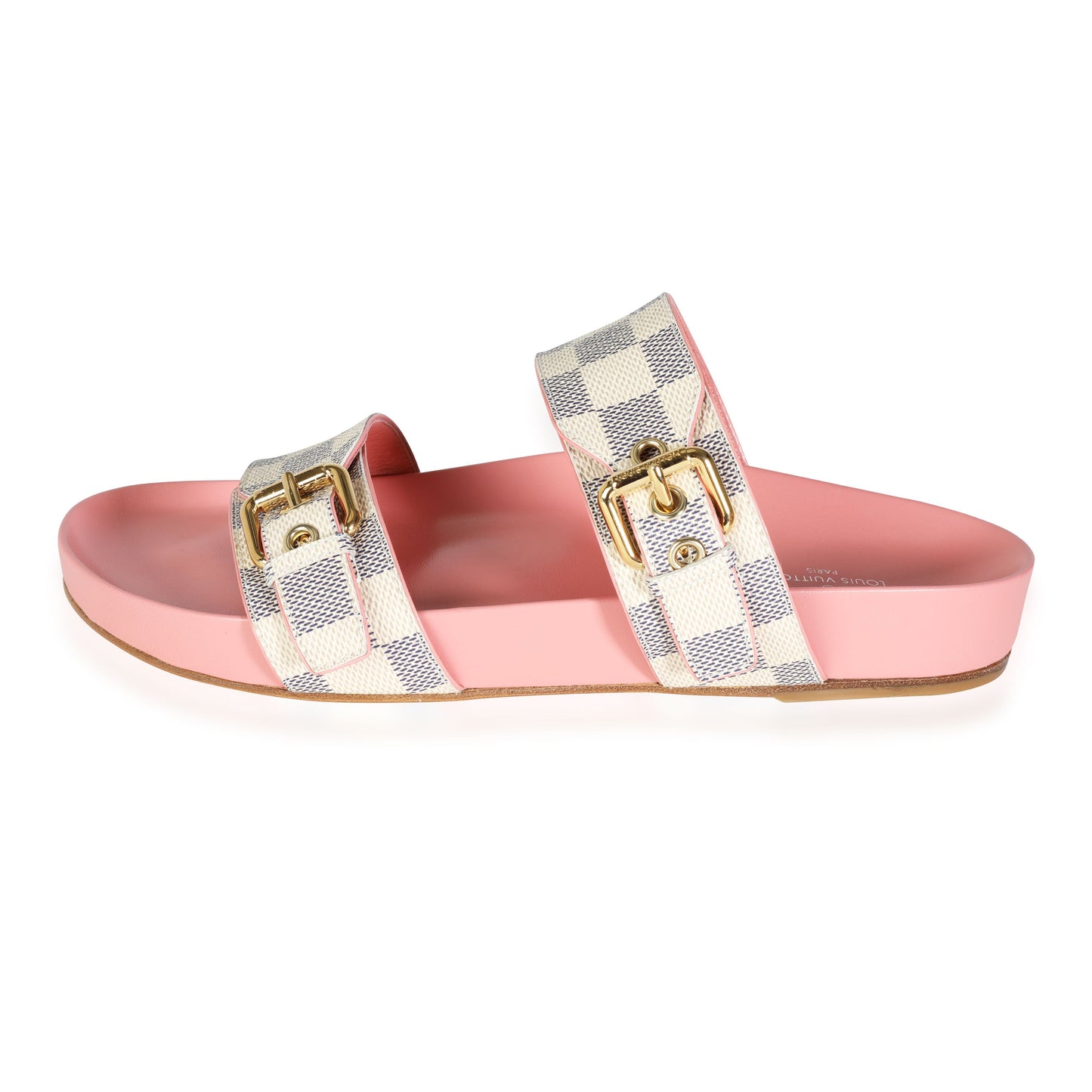Louis Vuitton Louis Vuitton Damier Azur Bom Dia Flat Mule (US Size 9)