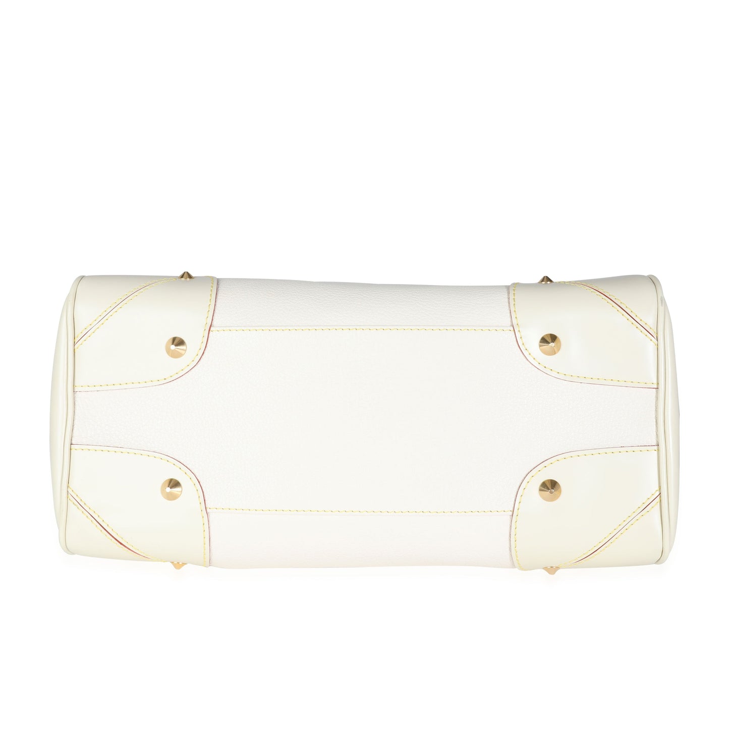 Louis Vuitton Louis Vuitton White Suhali Leather Le Radieux Bag