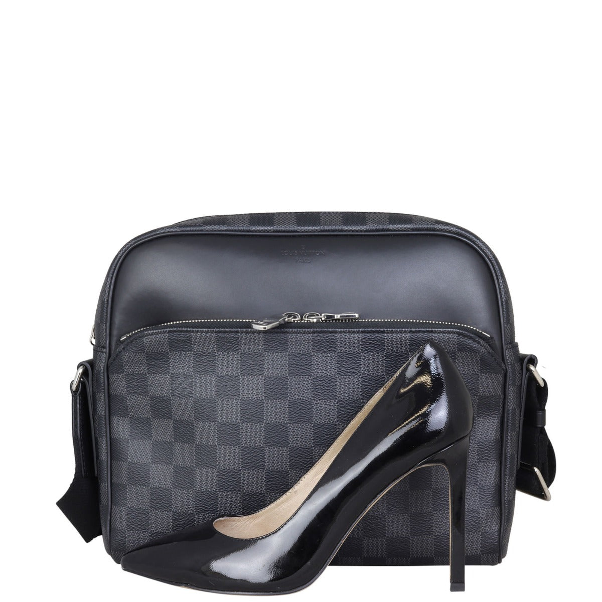 Louis Vuitton Dayton Reporter PM Damier Graphite