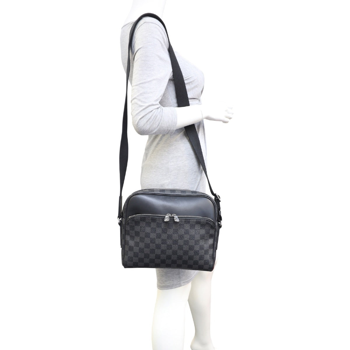 Louis Vuitton Dayton Reporter PM Damier Graphite