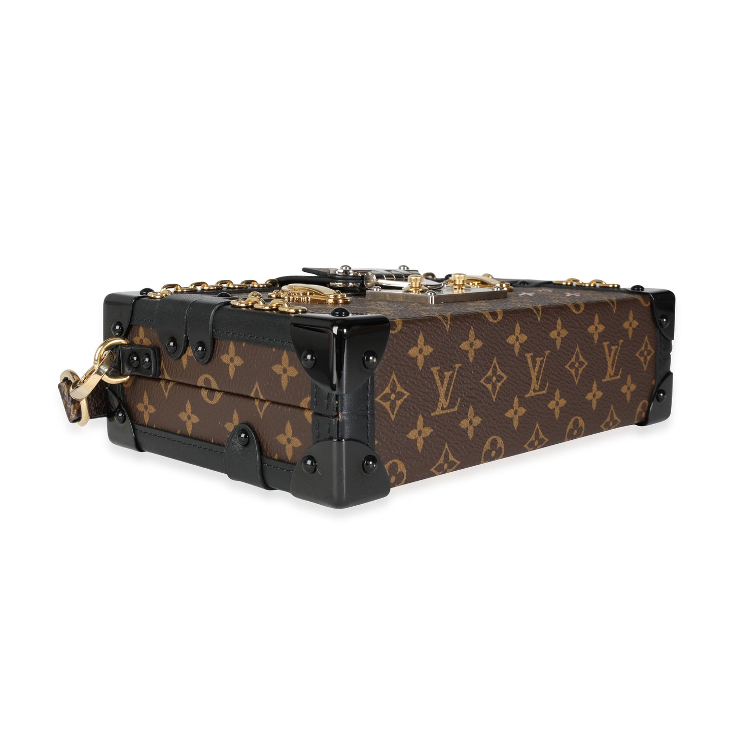 Louis Vuitton Louis Vuitton Monogram Canvas Chain Detail Petite Malle