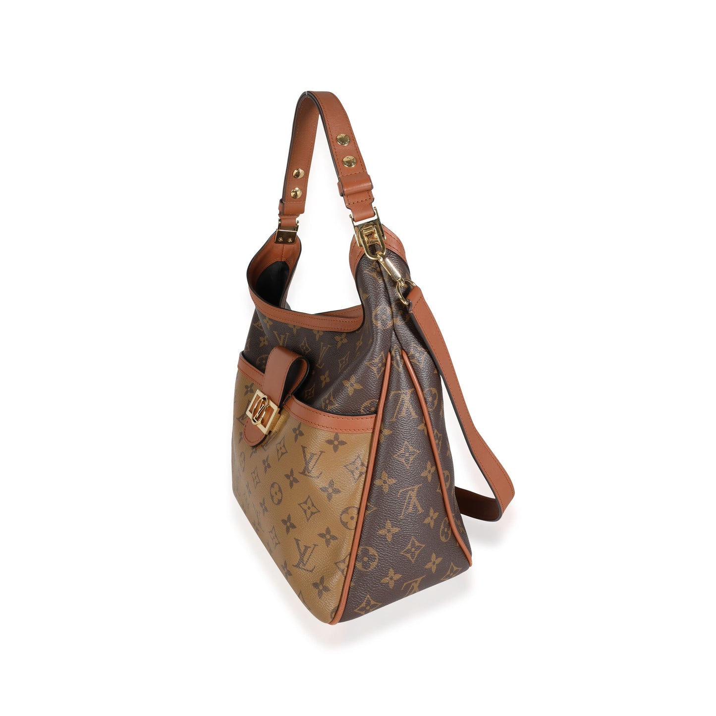 Louis Vuitton Louis Vuitton Monogram & Monogram Reverse Canvas Dauphine Hobo MM