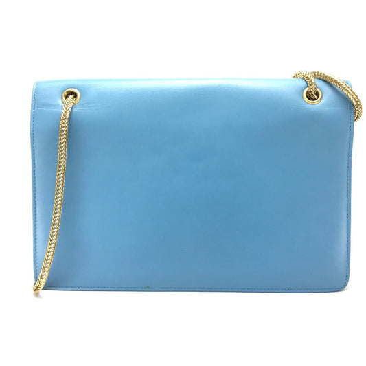 SAINT LAURENT PARIS Shoulder Bag leather sky blue Shoulder Crossbody Shoulder Bag Women