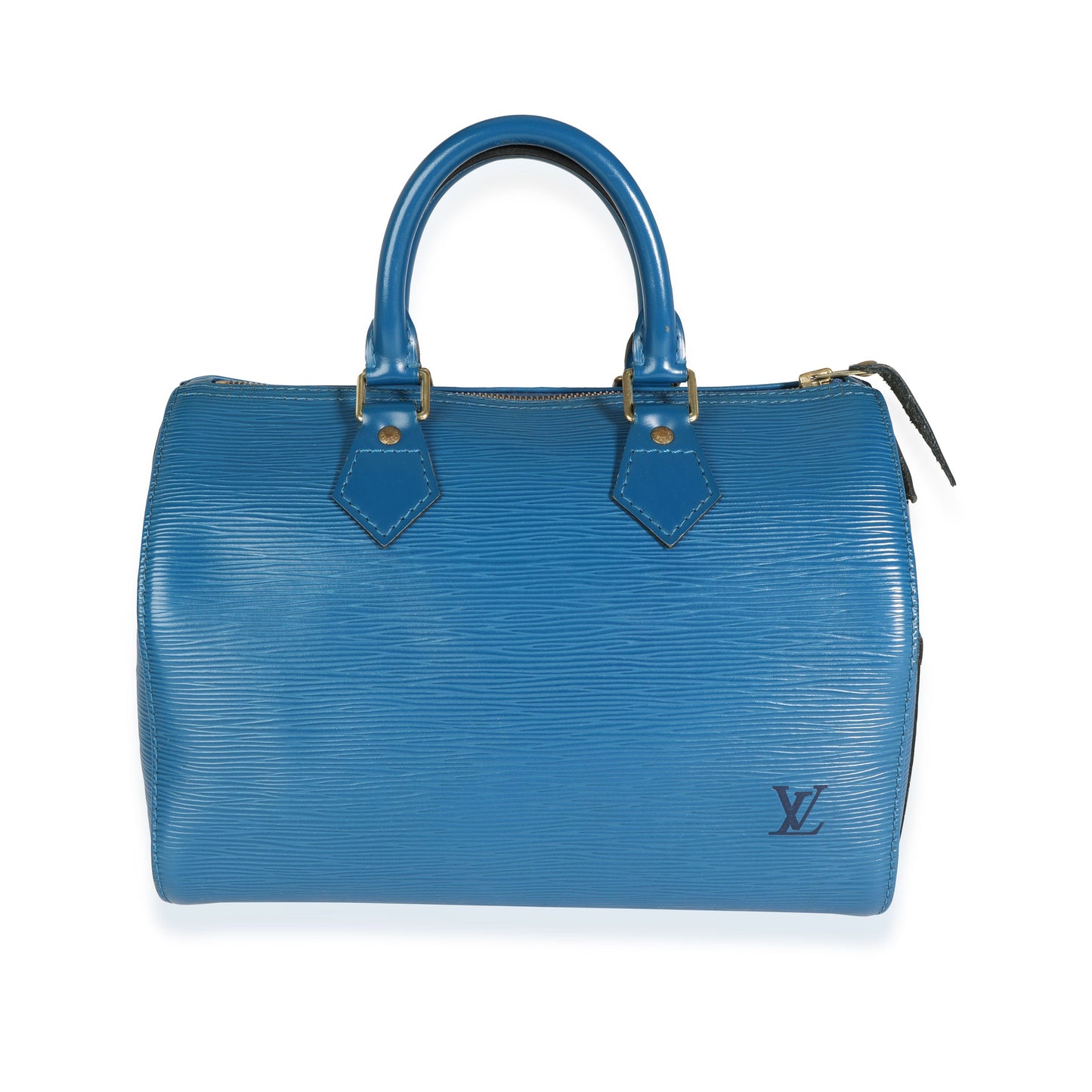 Louis Vuitton Louis Vuitton Vintage Toledo Blue Epi Leather Speedy 25