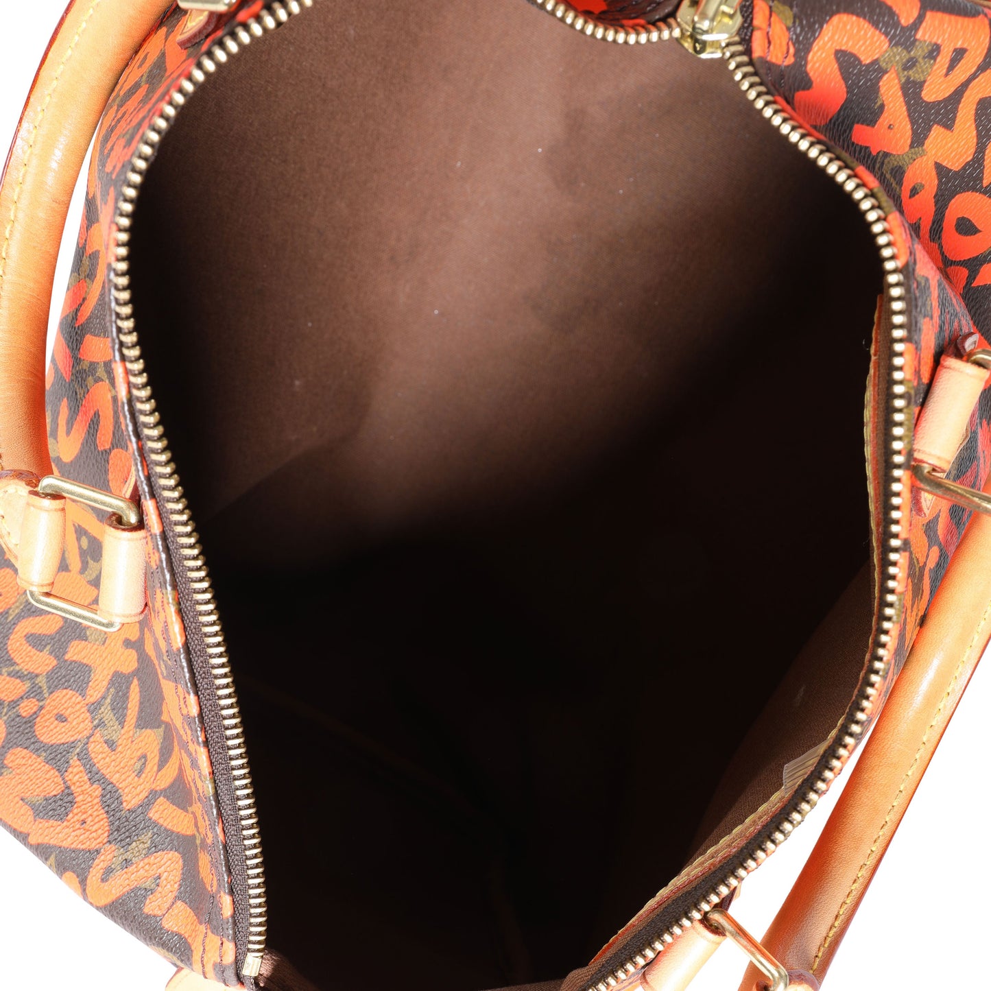 Louis Vuitton Louis Vuitton x Stephen Sprouse Orange Graffiti Monogram Canvas Speedy 30