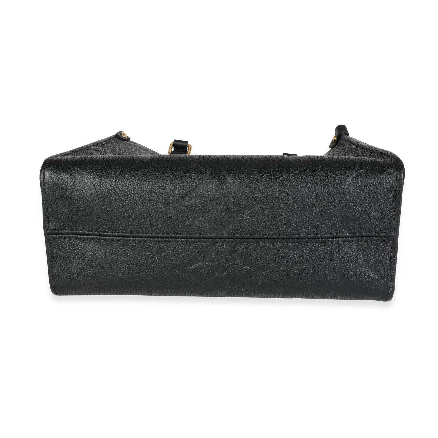 Louis Vuitton Louis Vuitton Black Giant Monogram Empreinte Leather Onthego PM