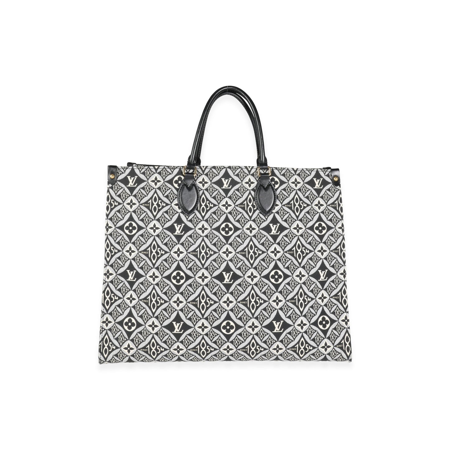 Louis Vuitton Louis Vuitton Black Jacquard Since 1854 Onthego GM