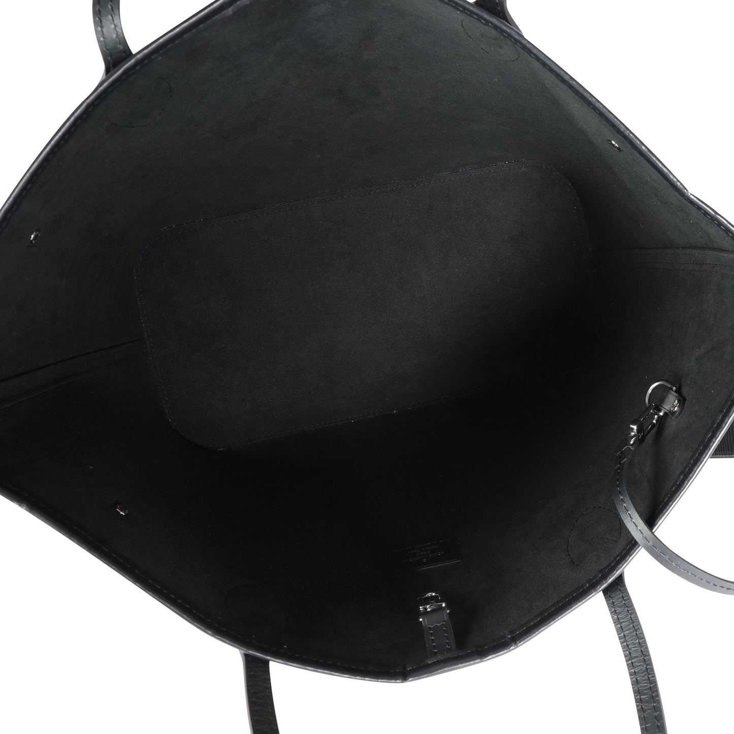 Louis Vuitton Louis Vuitton Black Epi Leather Neverfull MM