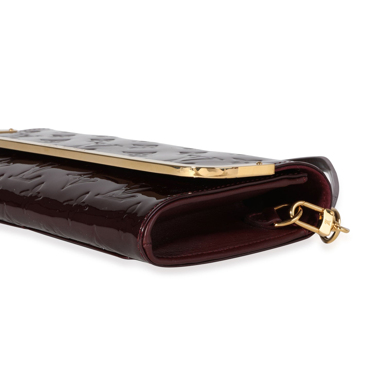 Louis Vuitton Louis Vuitton Amarante Monogram Vernis Rossmore MM Clutch