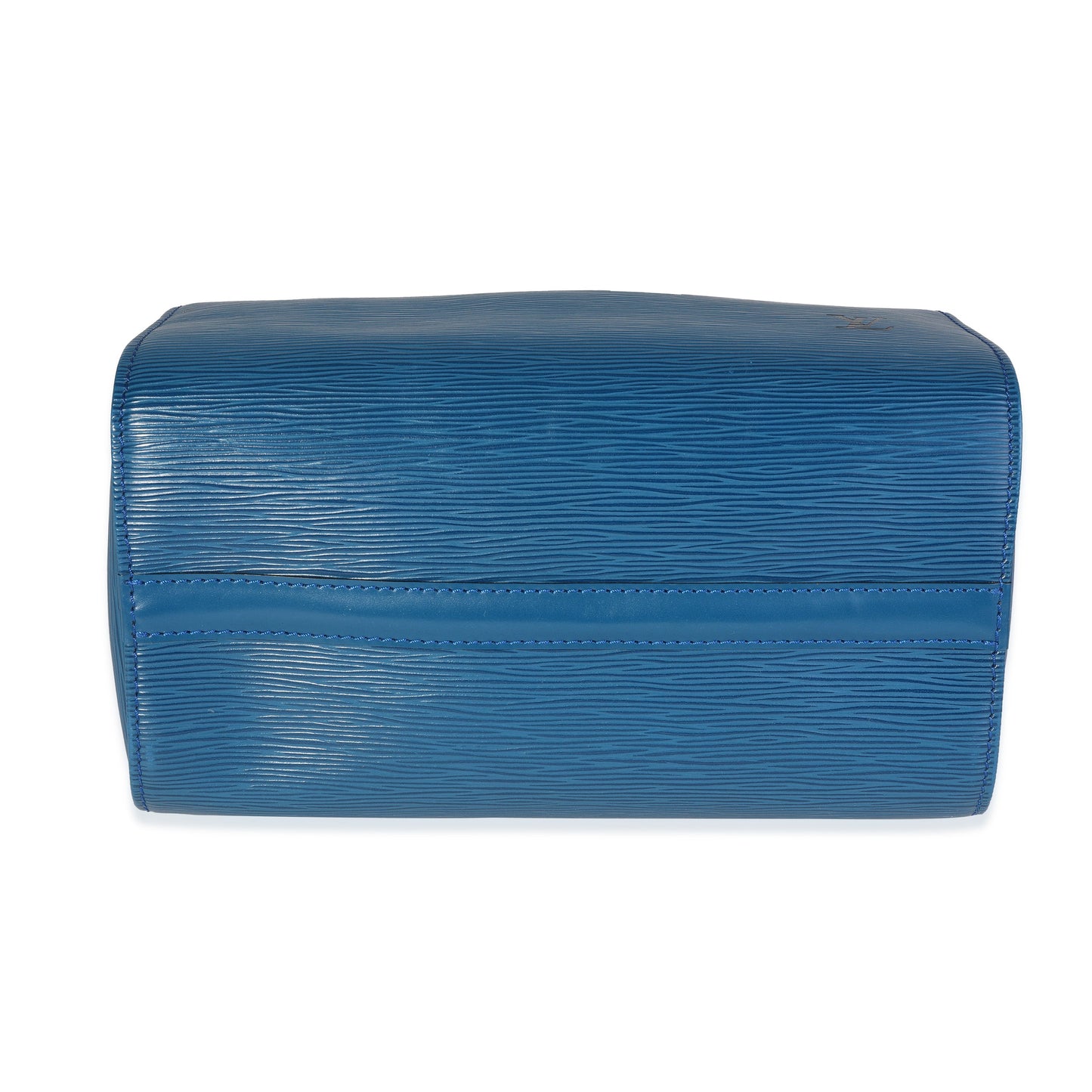 Louis Vuitton Louis Vuitton Toledo Blue Epi Leather Speedy 25