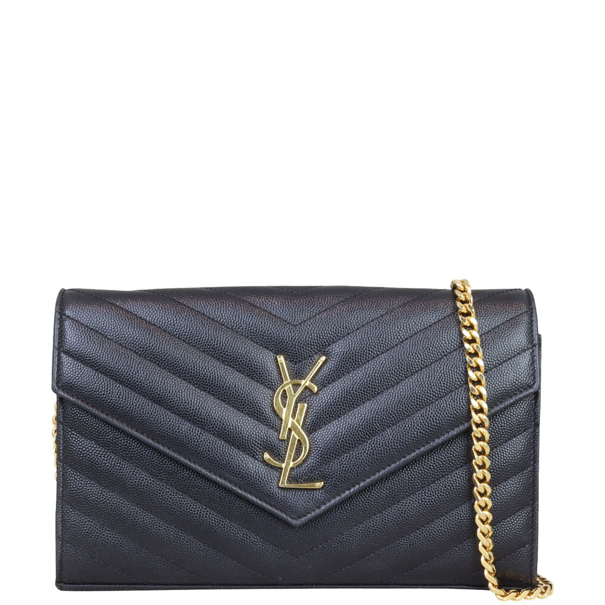 Saint Laurent Cassandre Chain Wallet