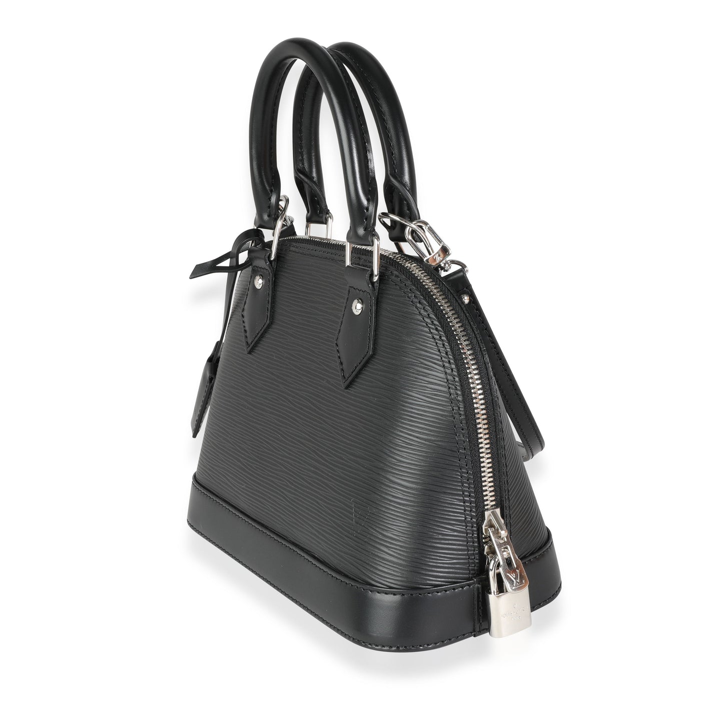 Louis Vuitton Louis Vuitton Noir Epi Leather Alma BB