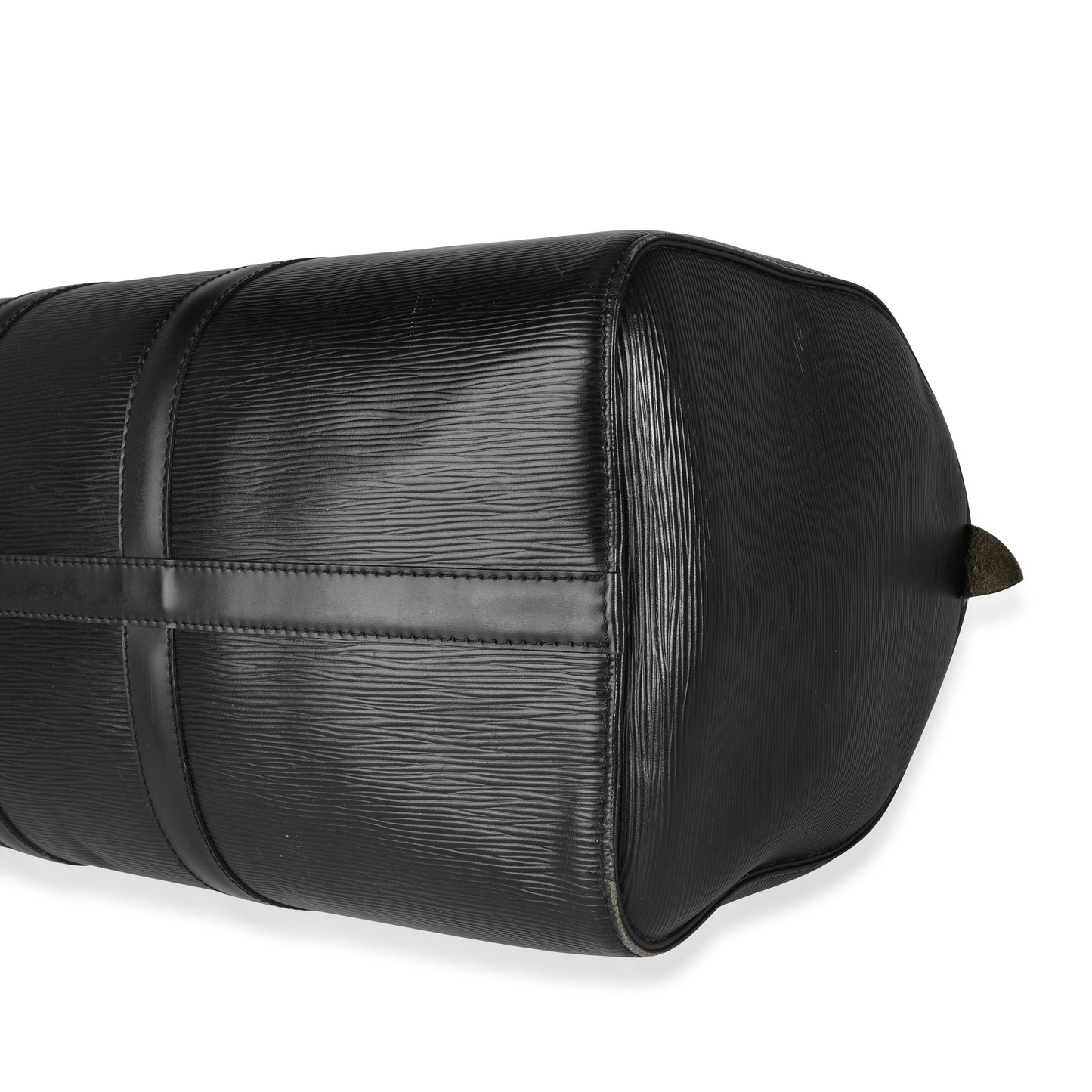 Louis Vuitton Louis Vuitton Black Epi Leather Keepall 50