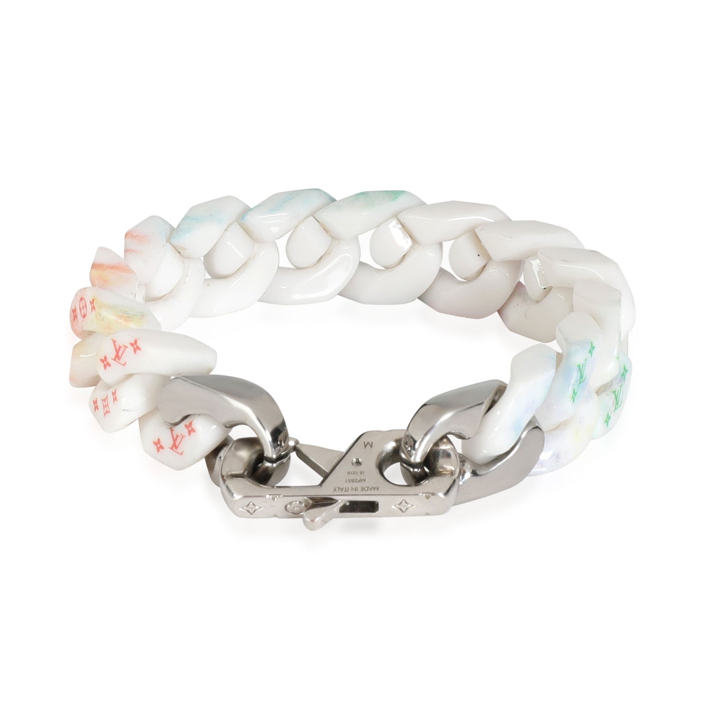 Louis Vuitton Louis Vuitton Virgil Abloh Chain Links Pastel Monogram Bracelet