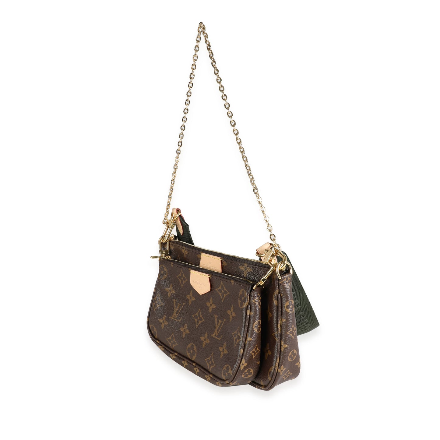 Louis Vuitton Louis Vuitton Monogram Canvas & Khaki Multi-Pochette Accessoires