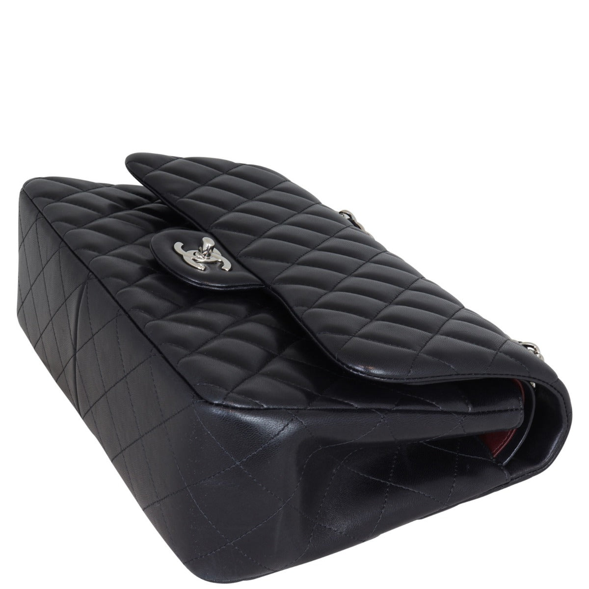 Chanel Classic Double Flap Jumbo | Black Lambskin STH