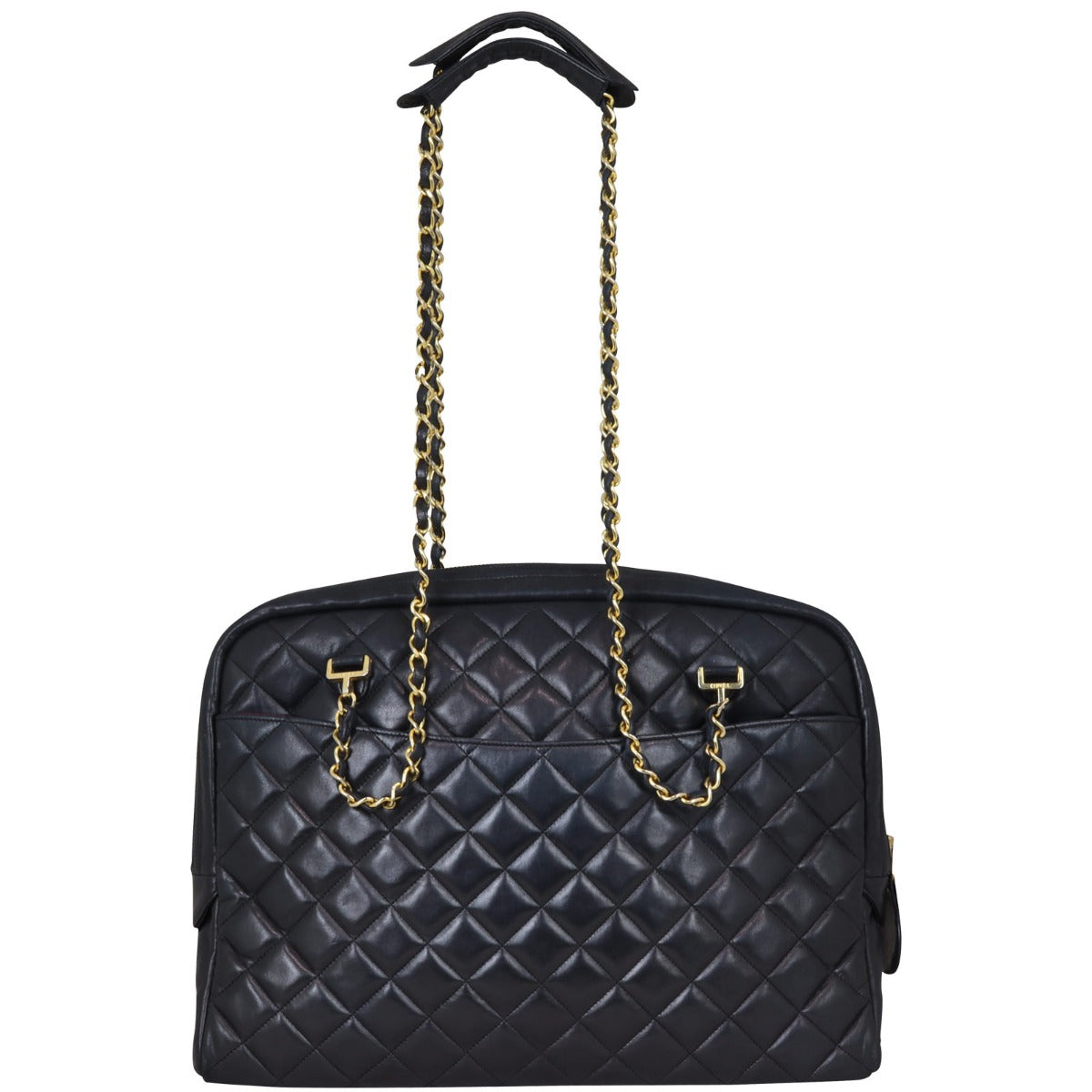 Chanel Quilted Vintage Lambskin Tote