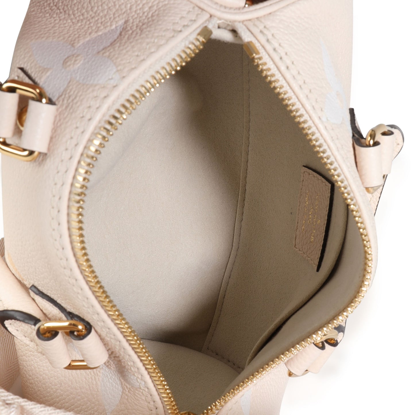Louis Vuitton Louis Vuitton Cream & Saffron Monogram Empreinte Giant By the Pool Papillon BB