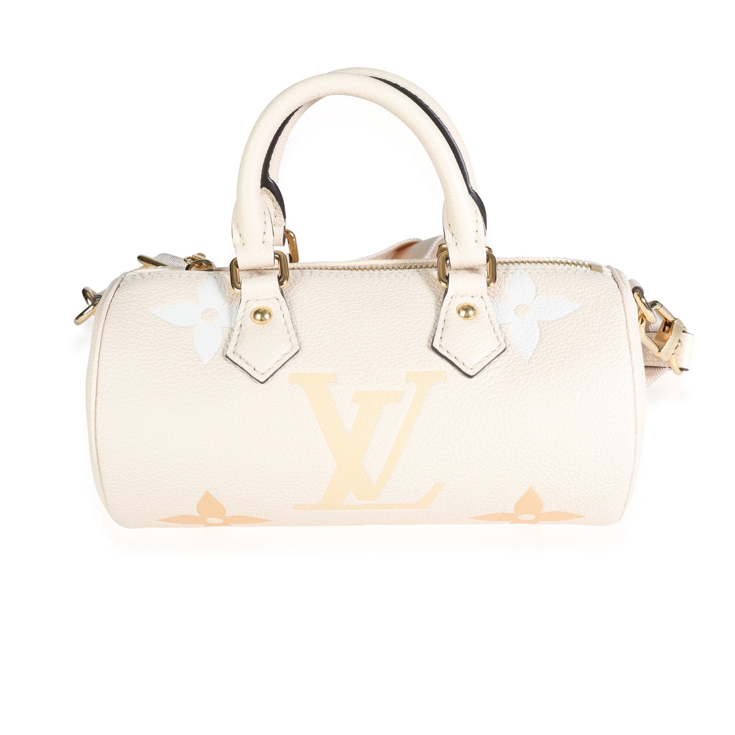 Louis Vuitton Louis Vuitton Cream & Saffron Monogram Empreinte Giant By the Pool Papillon BB