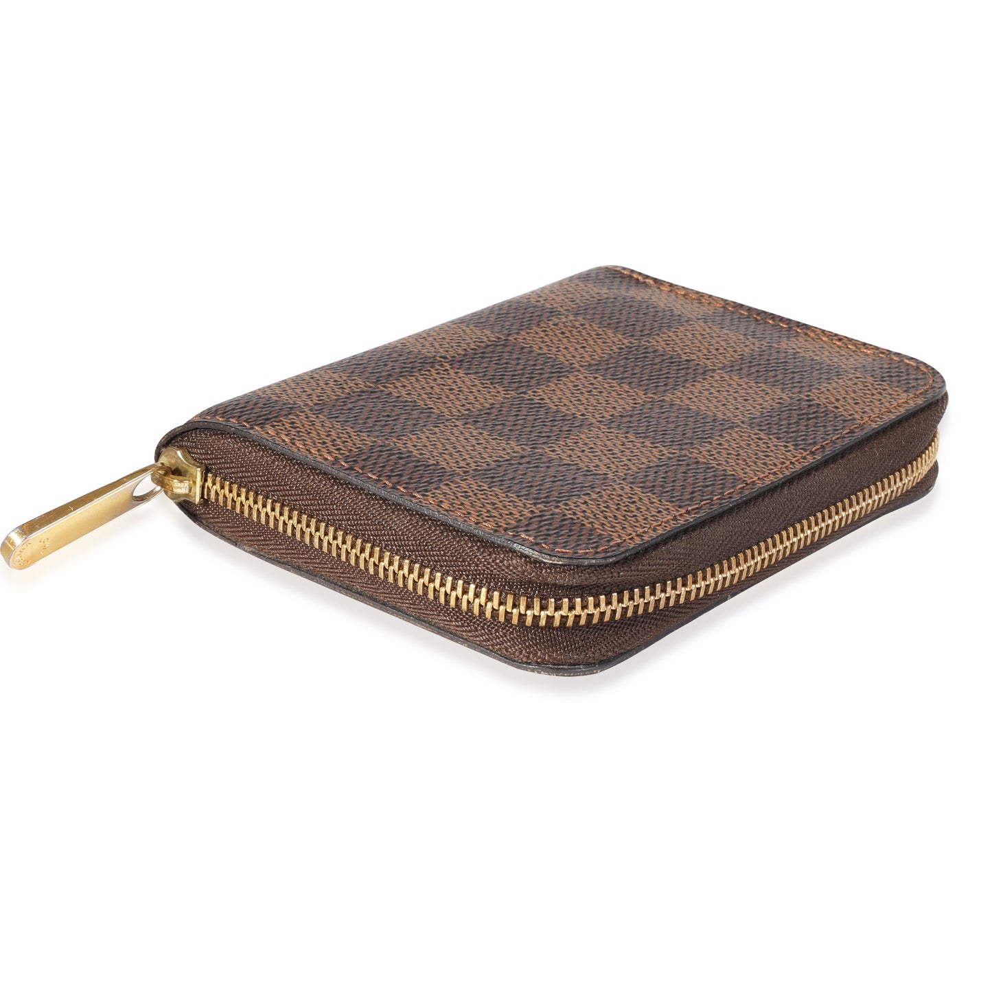 Louis Vuitton Louis Vuitton Damier Ebene Canvas Zippy Coin Purse