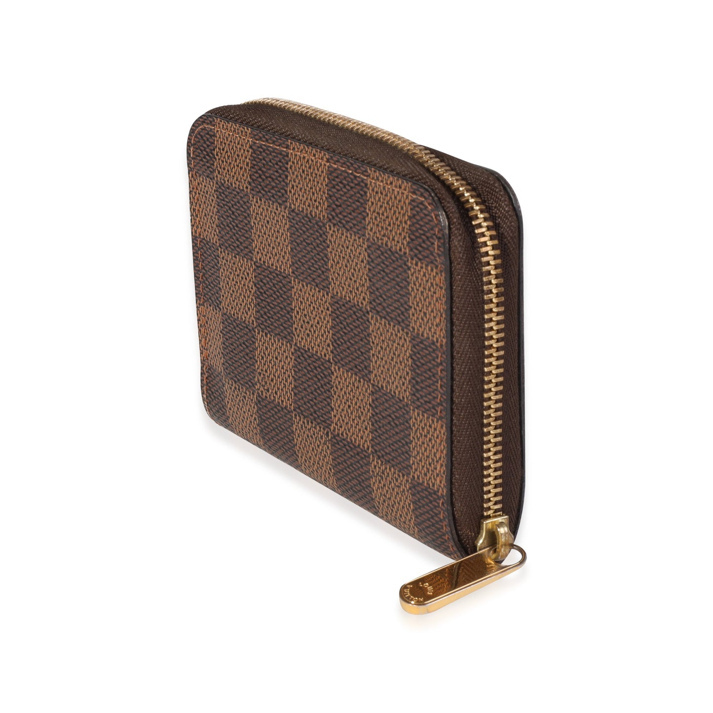 Louis Vuitton Louis Vuitton Damier Ebene Canvas Zippy Coin Purse