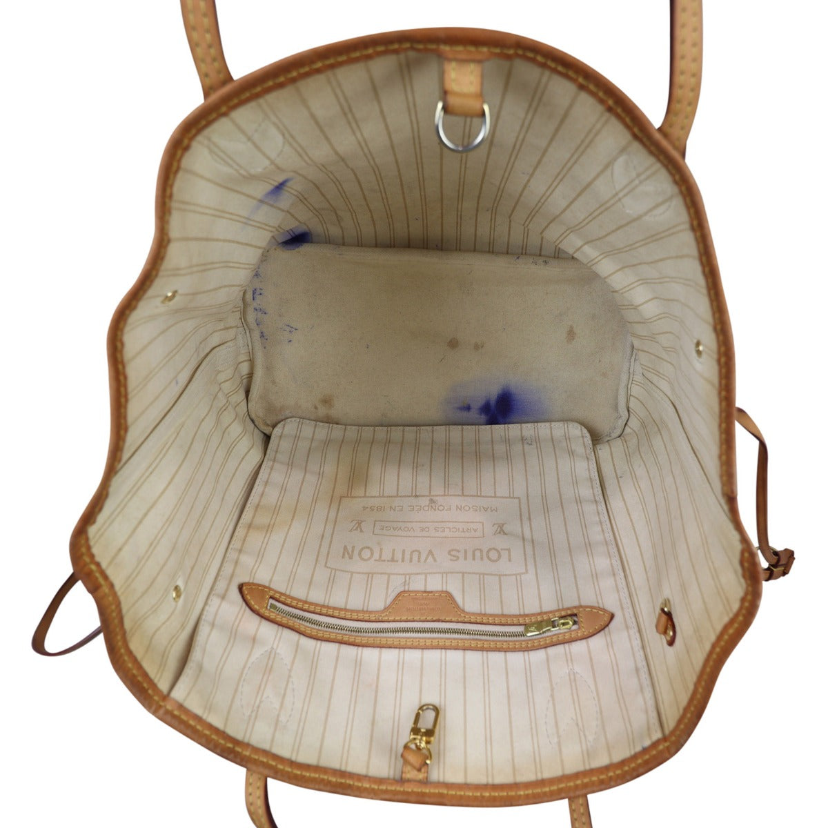 Louis Vuitton Neverfull MM Damier Azur