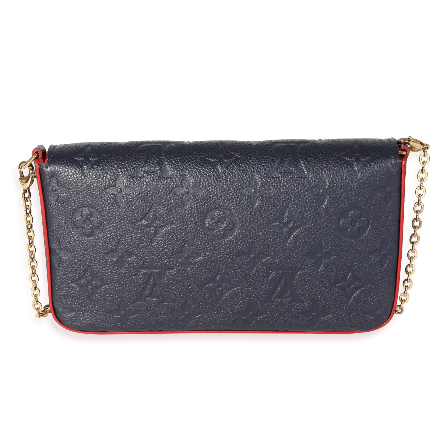 Louis Vuitton Louis Vuitton Marine Rouge Monogram Empreinte Leather Félicie Pochette