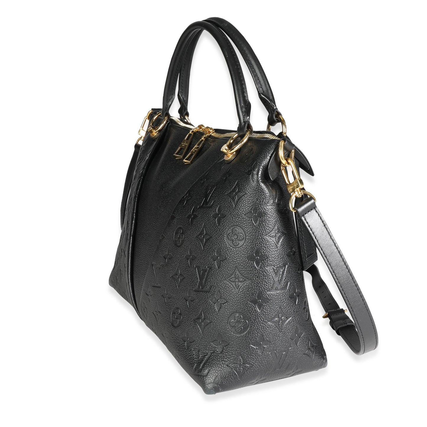 Louis Vuitton Louis Vuitton Black Monogram Empreinte V Tote MM