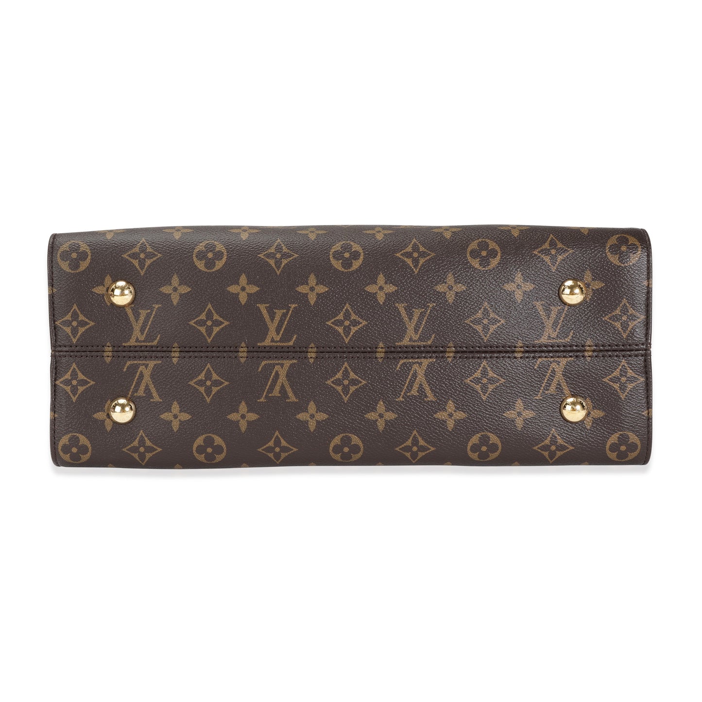 Louis Vuitton Louis Vuitton Monogram Canvas & Cream Leather Tuileries Satchel