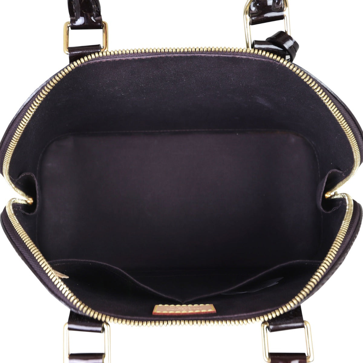 Louis Vuitton Alma PM Monogram Vernis | Amarante Gold