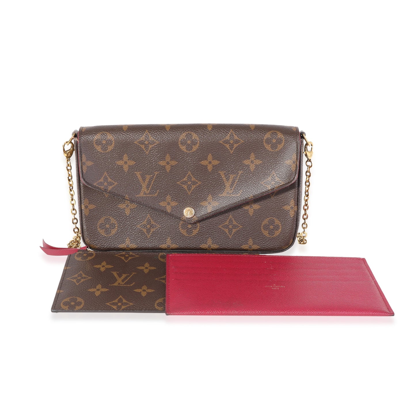 Louis Vuitton Louis Vuitton Brown Monogram Canvas Félicie Pochette