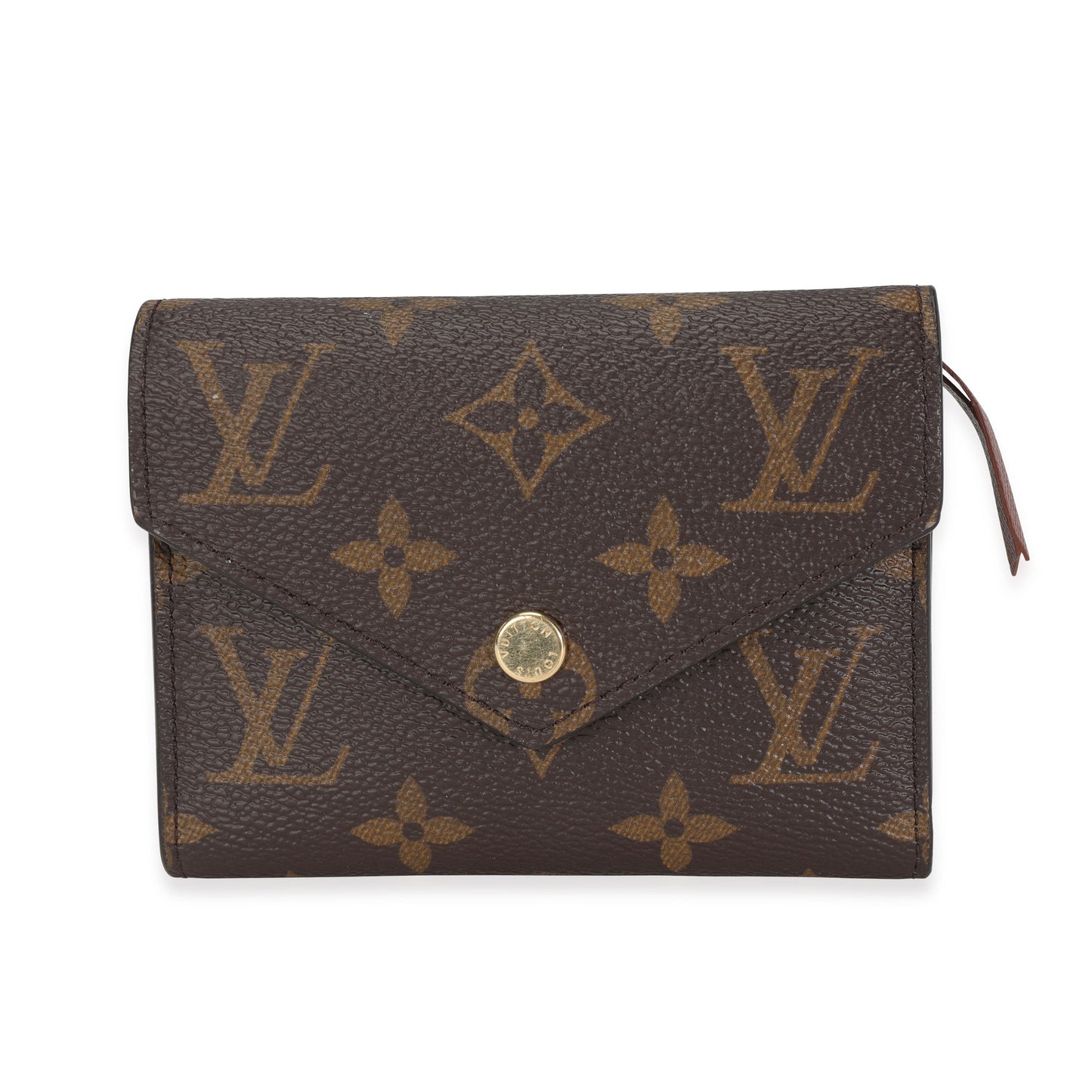 Louis Vuitton Louis Vuitton Monogram Canvas & Armagnac Leather Victorine Wallet