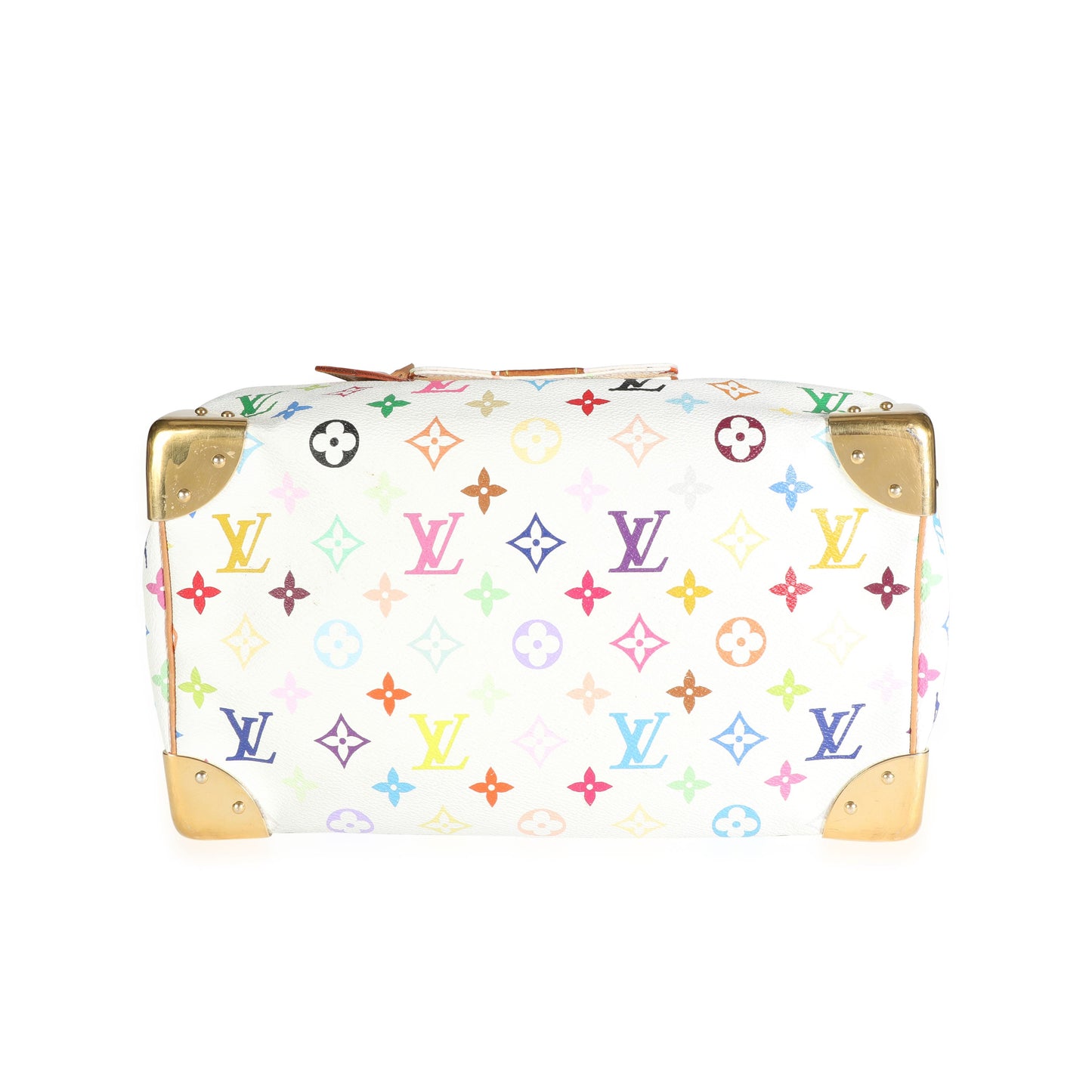 Louis Vuitton Louis Vuitton White Monogram Multicolore Speedy 30