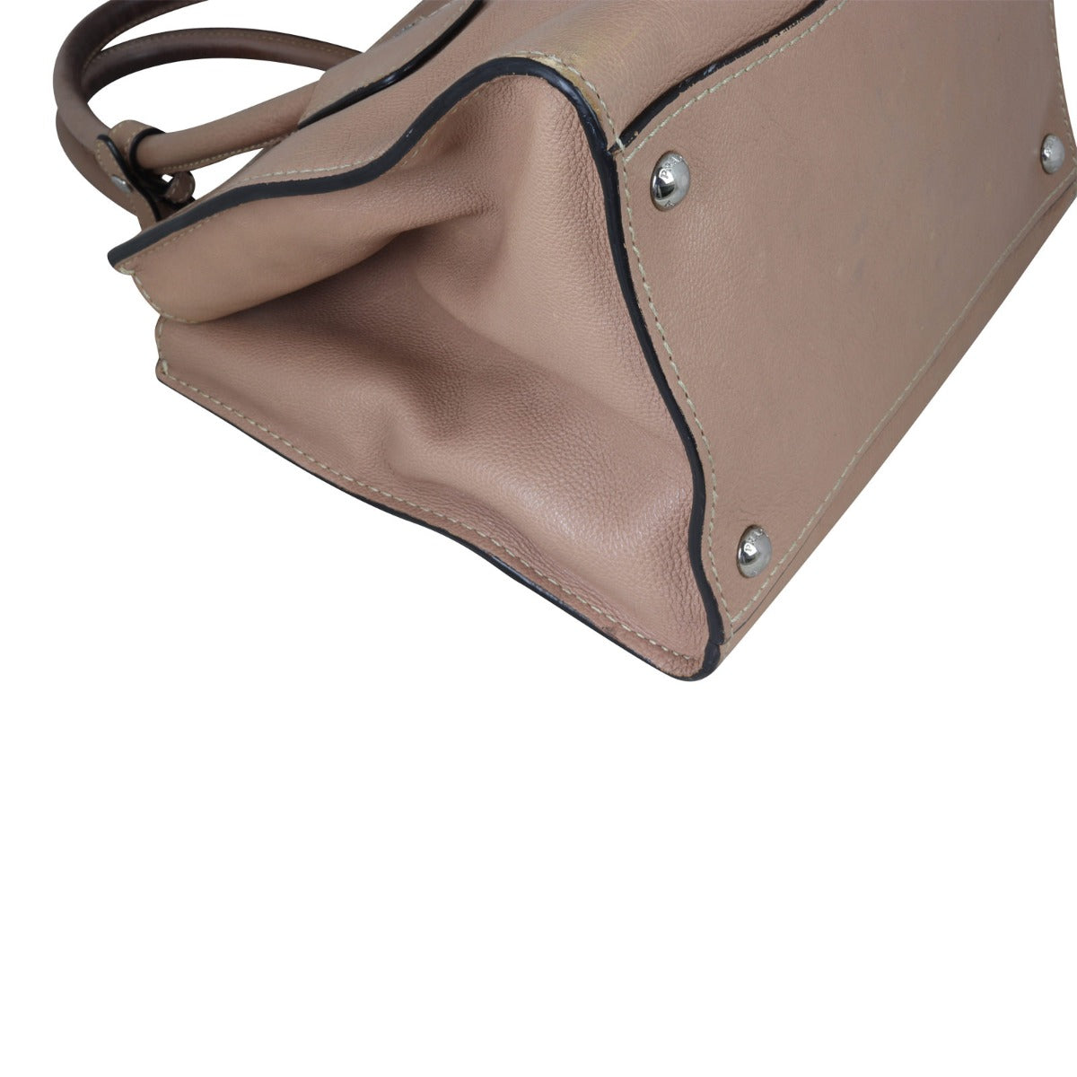 Prada Twin Pocket Glace Calfskin Tote Small