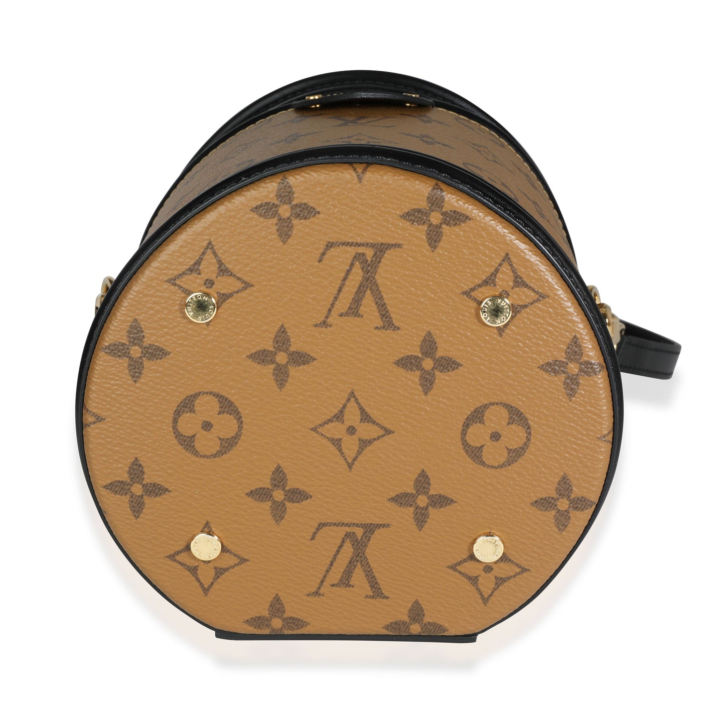 Louis Vuitton Louis Vuitton Monogram Reverse Canvas & Black Calfskin Cannes