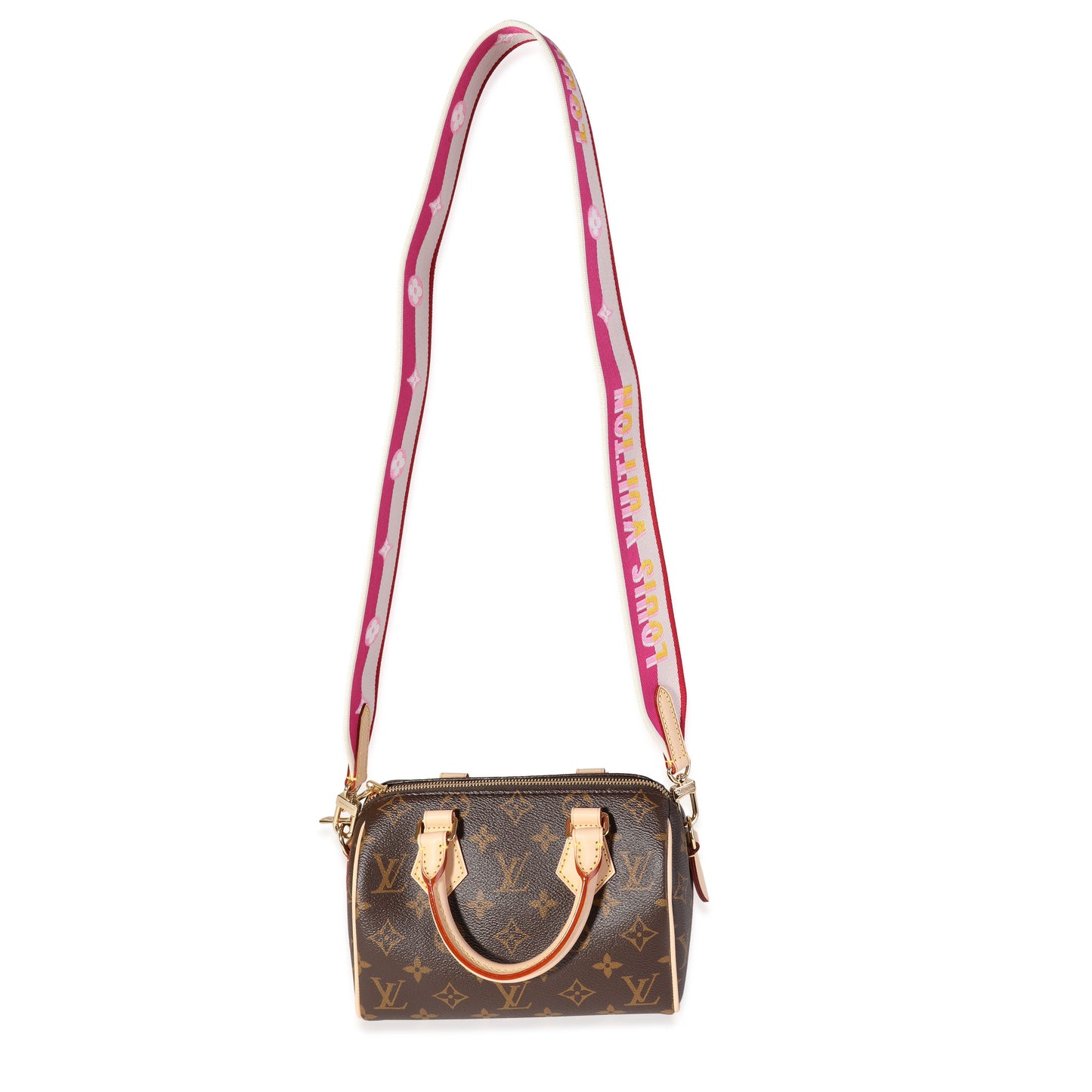 Louis Vuitton Louis Vuitton Monogram Canvas Fuchsia Speedy Bandoulière 20