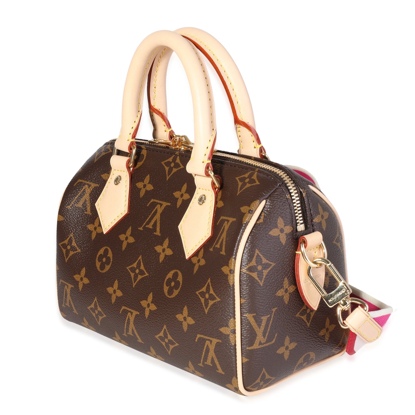 Louis Vuitton Louis Vuitton Monogram Canvas Fuchsia Speedy Bandoulière 20
