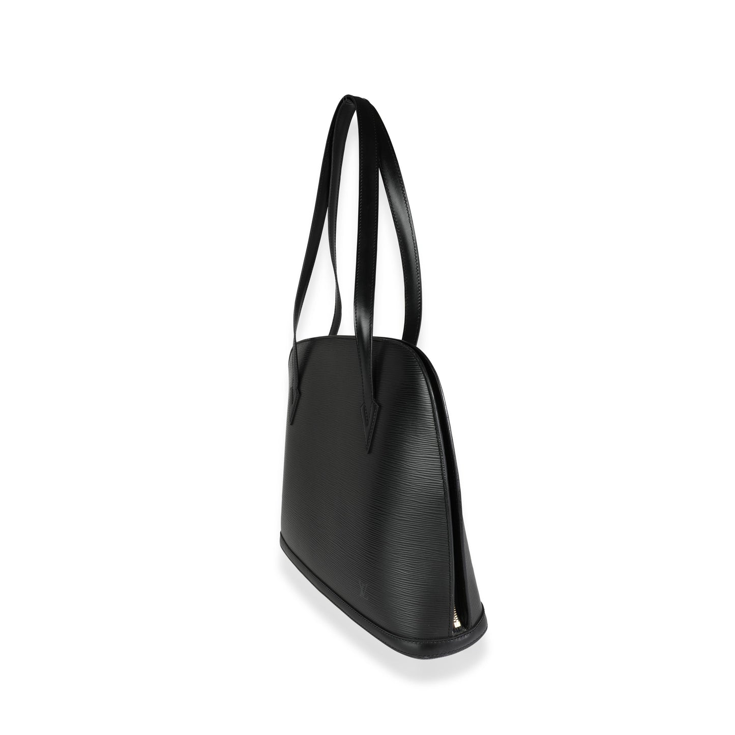 Louis Vuitton Louis Vuitton Vintage Black Epi Leather Lussac Tote