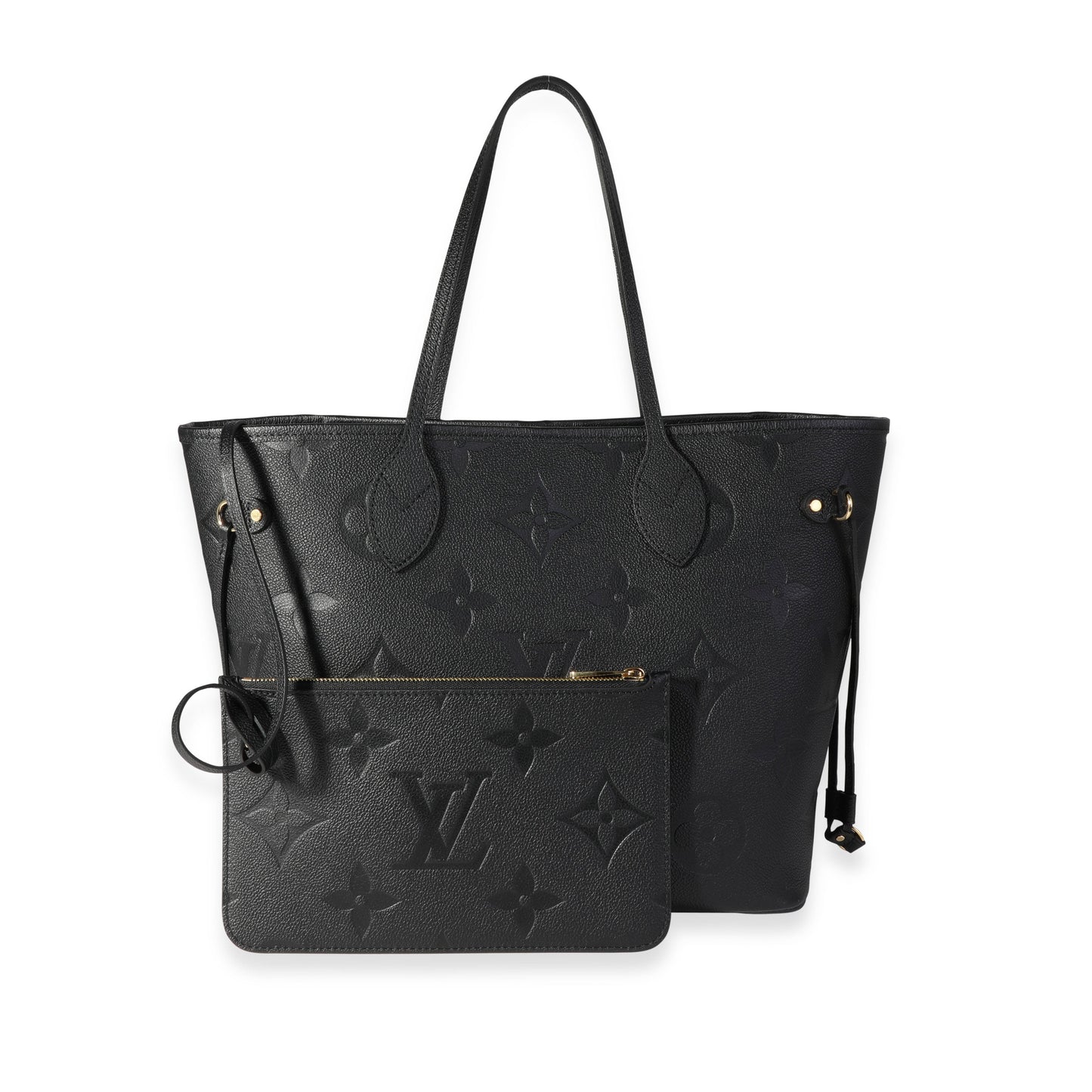 Louis Vuitton Louis Vuitton Black  Monogram Empreinte Giant Neverfull MM